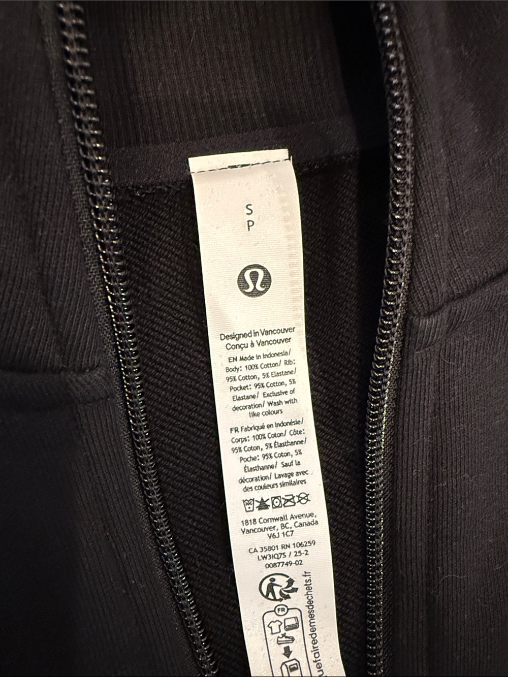 lululemon athletica Black Quarter-Zip Pullover - Picture 2 of 10